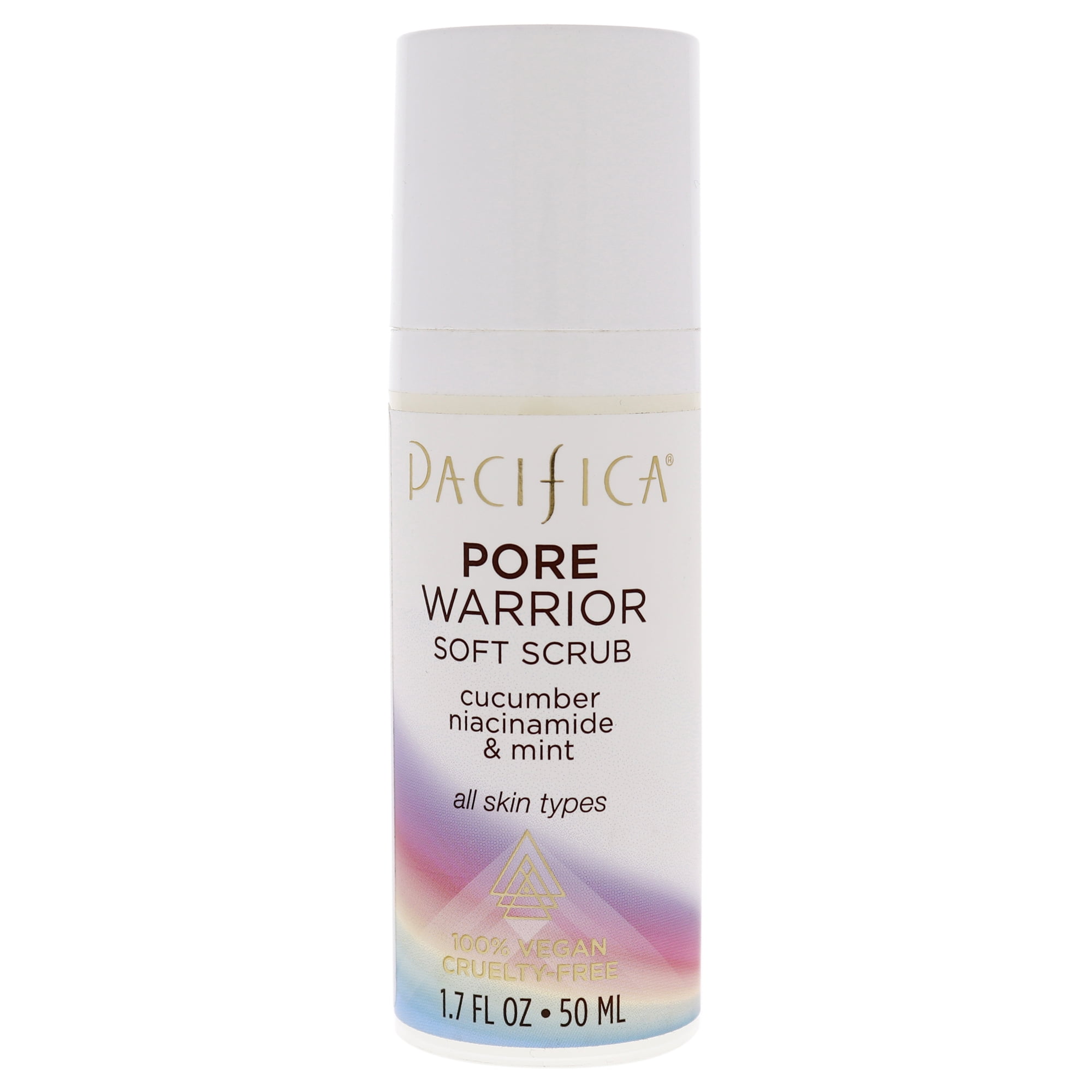 Pacifica Pore Warrior Soft Scrub for Unisex, 1.7 oz
