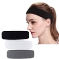 thumbnail image 7 of Miaocao 3 Pack Men & Women Sweatband Headband Terry Cloth Moisture Wicking for Sports Tennis Gym Work Out, 7 of 7