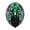 Green, variant on ABS Unisex Cycling Helmet for MTB Road Bike High Density Foam Liner Adjustable Size Red Carbon Fiber