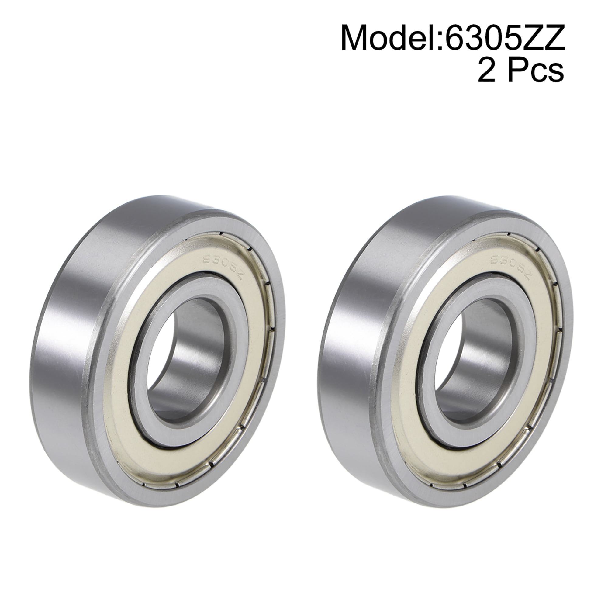 1600 Series Non-Flanged Ball Bearing (8mm ID X 22mm OD, 7mm Thickness) - 2 Pack - ®