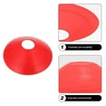 thumbnail image 2 of MEIBUTYUP 14-Piece Red Football Agility Cones Set, Lightweight PE Training Markers for Soccer, Outdoor Sports, and Speed Drills, 2 of 8
