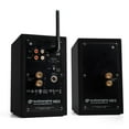 thumbnail image 2 of Audioengine HD3 Wooden Wired Bluetooth Stereo Amplifier Bookshelf Speakers - Pair (Satin Black), 2 of 7