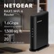 thumbnail image 3 of Router NETGEAR AX1600 Restaurado de 4 Corrientes con Doble Banda Wi-Fi 6 RAX5 Negro (Reacondicionado), 3 of 5