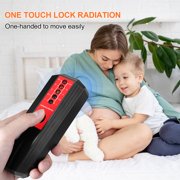 Detector Handheld EMF Meter Portable Electromagnetic Radiation Detector Household Laboratory Hospital Digital Electric Field Detector Multi-functional Radioactive Detector