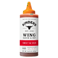 thumbnail image 2 of (2 pack) Kinder's Sweet and Sour Wing Sauce and Dip, 16.9 oz Squeeze Bottle, 2 of 9