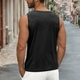 thumbnail image 3 of fatyb Tank Tops for Men Crew Neck Sleeveless Casual T Shirts Mens Solid Color Lightweight Tees Tops, 3 of 7