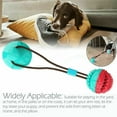 thumbnail image 4 of Pet Rubber Molar Bite Toy Puppy Dog Training Rope Toy Floor Suction Cup Dog Chew Tug Toy Teeth Cleaning Ball Interactive Dog Toy (E), 4 of 7