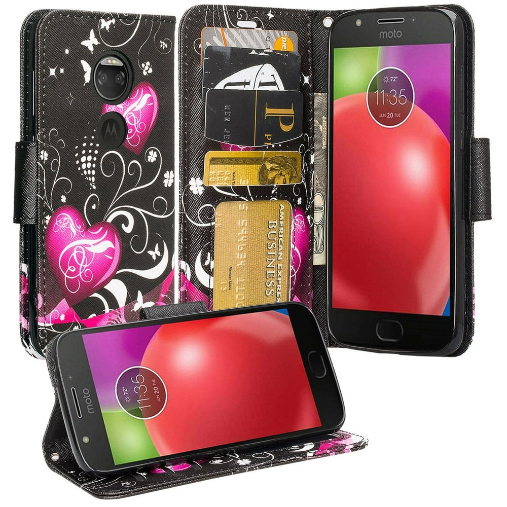 SOGA Cover for Phone Compatible Model Moto E5 Plus Case