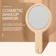thumbnail image 6 of ORDDIART Handheld Makeup Mirror Wood 1Pcs 7.2x3.7in, 6 of 8