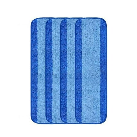 4Pcs Replacement Microfiber Cleaning Pads for Bona Mop 18 Inch Reusable ToolsTAPDRA Spare Part