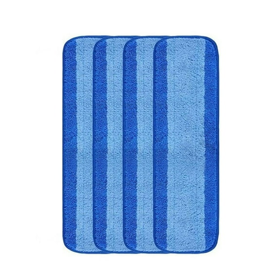 4Pcs Replacement Microfiber Cleaning Pads for Bona Mop 18 Inch Reusable ToolsTAPDRA Spare Part