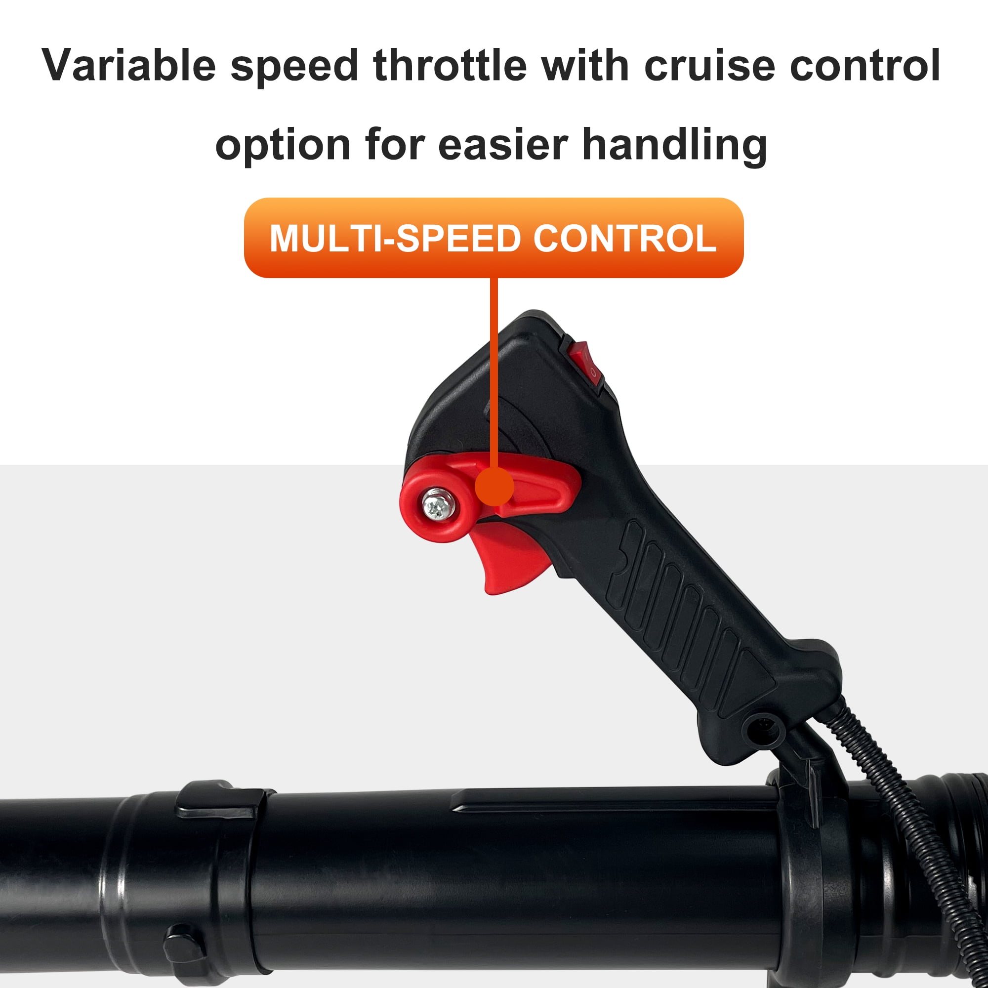 Gas Powered Leaf Blower, Seizeen 76CC 4-Cycle Upgraded Cordless Backpack Blower with Extended Tube, 660CFM Blower Air Speed-78M/S for Snow Leaf, Outdoor Yard Garden