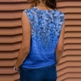 thumbnail image 3 of Fridja Camisole de Blouse Supérieure Décontractée à Col en V Imprimée Sans Manches Womens, 3 of 9