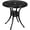 Black#09, variant on Outdoor Dining Table Outsunny Rattan Wicker Side Table with Umbrella Hole, 2 Tier Storage Shelf for All Weather for Outdoor, Patio, Garden, Backyard, Mixed Grey,Outdoor Coffee Table