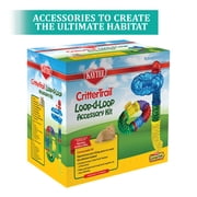 Kaytee Critter-Trail Fun-nel Loop-D-Loop Accessory Kit Small Animal Habitat Tubes