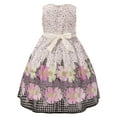 thumbnail image 2 of Richie House Girls' Abstract Garden Rain Dress RH0953, 2 of 2