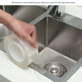thumbnail image 4 of Kitchen Sink Transparent Tape Waterproof Anti-Mildew Self-adhesive Bathroom Strip Pool Water Seal 100mm Wide, 4 of 10