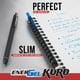 thumbnail image 3 of Pluma de Gel Pentel EnerGel Kuro 0.7 mm Tinta Azul Paquete con 8, 3 of 5