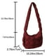 thumbnail image 4 of Bolsas De Hombro Bolsos acolchados de nailon para mujer, bolsos de hombro, bolsos de compras pequeños Hobo (rojo vino) Ehuebsd Para Estrenar, 4 of 4