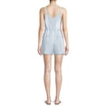 thumbnail image 3 of No Boundaries Juniors' Button Front Romper, 3 of 5