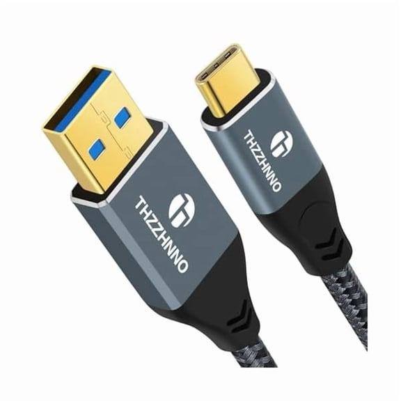 WEEKS USB A to USB C Cable 6.6FT, USB 3.1 USB 3.2 Gen2 10Gbps Data Transfer Cable Cord for Samsung Galaxy/iPhone 15/MacBook Pro/iPad Pro