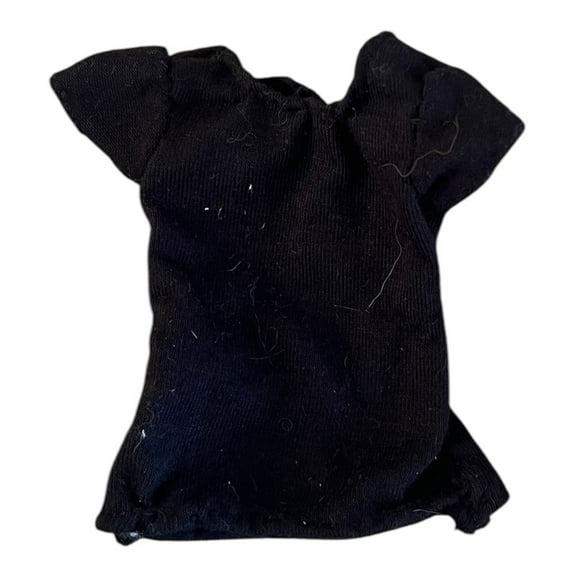 Lol Surprise doll OMG Bartz Doll Clothes Tube Top Shirt Blouse Black Tee