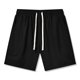 thumbnail image 5 of pstuiky Pantalones cortos para hombre, Pantalones cortos casuales de moda para hombre con cintura elástica texturizada y múltiples bolsillos con cordón ajustable, 5 of 6