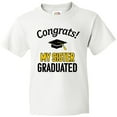 thumbnail image 3 of Inktastic Congrats My Sister Graduated with Cap Youth T-Shirt, 3 of 5