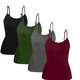 thumbnail image 1 of Set 4 Blusas Mujer Tirantes Casual Blusa Crop Top Dama, 1 of 5