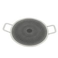 thumbnail image 1 of BBQ Plate, Stainless Steel Non Stick BBQ Pan for Stovetop, Round Barbecue Grill Pan for Indoor Outdoor Camping, Korean BBQ Grill Pan for Home Indoor Outdoor Cooking Stoves, 1 of 7
