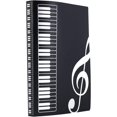 thumbnail image 1 of Carpeta de almacenamiento CHEPIHG para documentos y partituras musicales 4 bolsillos 40 unidades, 1 of 5