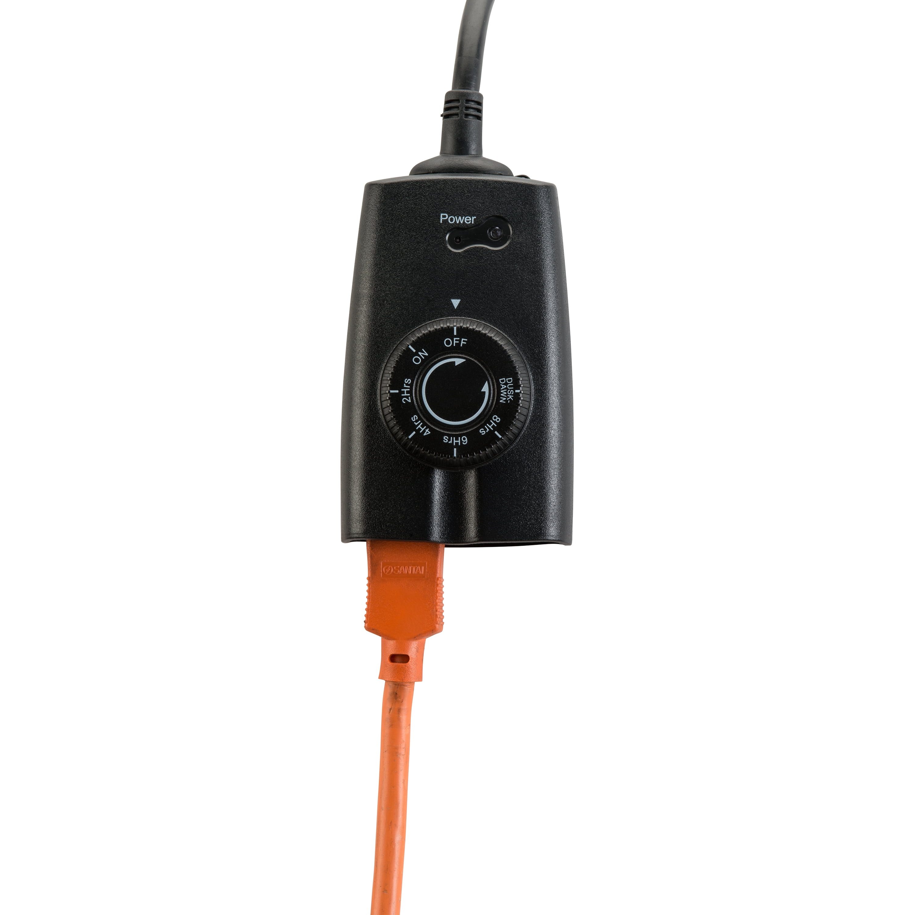 Work Choice Outdoor Grounded Dusk to Dawn Timer, 2 Outlets