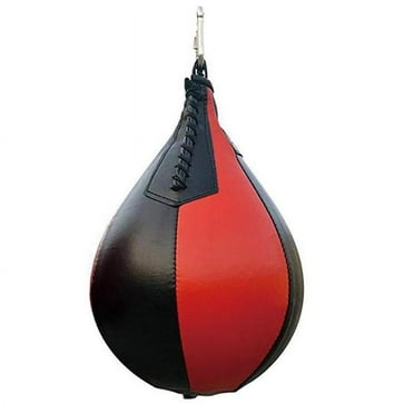 Sport Fitness MMA Boxing Punching Ball Speed Training Bag Leather Pear F6X2 V5V2