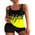thumbnail image 1 of Plus Size Swimsuits for Women Two Piece Tankini Top Boyshort Bathing Suits Tummy Control Swimwear, 1 of 6