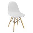 thumbnail image 1 of Modway Chaise de Salle à Manger en Plastique Style Moderne Pyramide Finition Blanche, 1 of 4