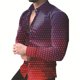 thumbnail image 1 of Nuevas camisas florales con estampado de cuadros para hombres, camisas de manga larga con solapa y botón impresas en 3D, ropa informal vintage ajustada, 1 of 6