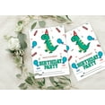 thumbnail image 4 of Darling Souvenir White Birthday Invitation Card 28 Pcs Fill or Write In Blank Invites Printable Party Supplies 5 x 7 Inches, 4 of 5