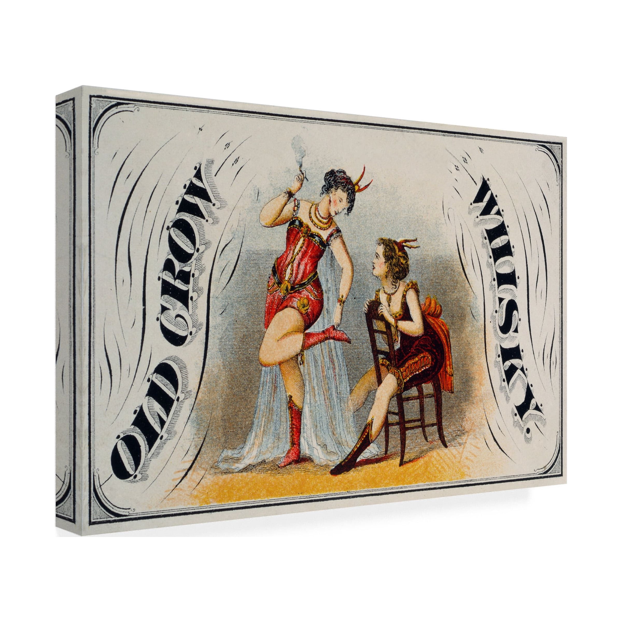 Print Collection 'Old Crow Whiskey' Canvas Art