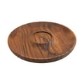 thumbnail image 1 of Acacia Wooden Round Serving Tray, 1 of 3