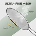 thumbnail image 2 of Stainless Steel Grease Splatter Guard 11.42in, Fine Mesh Screen for Frying Pan, Cooking Oil Splash Protector with Comfort Grip, 2 of 6