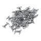 thumbnail image 5 of 50 Piezas Colgante de Aleación, Plata Tibetano, Abalorio de Mariposa para Pendientes, 5 of 8
