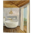 thumbnail image 2 of Great Art Now Attic Bathroom by Silvia Vassileva 2 Piece Canvas Art Set Each 12"W x 15"H, 2 of 3