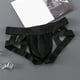 thumbnail image 2 of Ropa Interior Para Hombre, Tangas Transpirables, Diseño Hueco Tallado Informal, Pantalones de Cintura Baja Con Doble Elevación de Cadera Odeerbi  ODB187070, 2 of 5