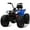 Blue, variant on Garvee 24V Kids ATV, Ride on Car for Kids, 4WD Off-Road 4 Wheeler Quad Electric Toys Vehicle, 4x80W Powerful Engine, with 7AHx2 Large Battery, EVA Tires, Full Metal Suspension, LED Light(Blue)