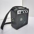 thumbnail image 3 of 5w Mini Guitar Amplifier Amp Speaker With 3.5mm 6.35mm Inputs 1/4 Inch Output With Volume Tone Adjustment Overdrive, 3 of 5