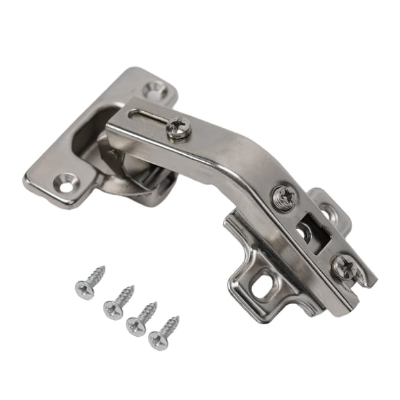 Heavy Duty 135 Degree Corner Cabinet Hinges Stainless Steel Hardware for Kitchen Cupboard Wardrobe Door Concealed Folding Hinge Silver