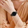 thumbnail image 2 of Men's Fashion Ultra Thin Watches Business Stainless Steel Mesh Quartz Watch, 2 of 7