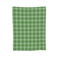 thumbnail image 1 of Green Plaid Throw Blanket,Super Soft Anti-Pilling Flannel Bed Blankets, 80"x60", 1 of 8