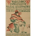 thumbnail image 2 of Zygmunt Glinicki 14x18 Gold Ornate Wood Frame and Double Matted Museum Art Print Titled - Warsaw, We Invite You to the Costume Ball (1927), 2 of 4