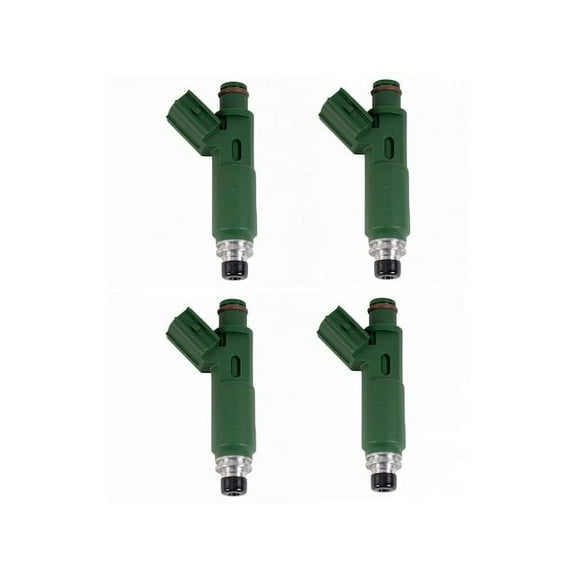 Fuel Injector Set 4 Piece - Compatible with 2003 - 2004 Pontiac Vibe 1.8L 4-Cylinder VIN 8